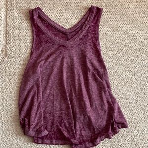 Purple tank top